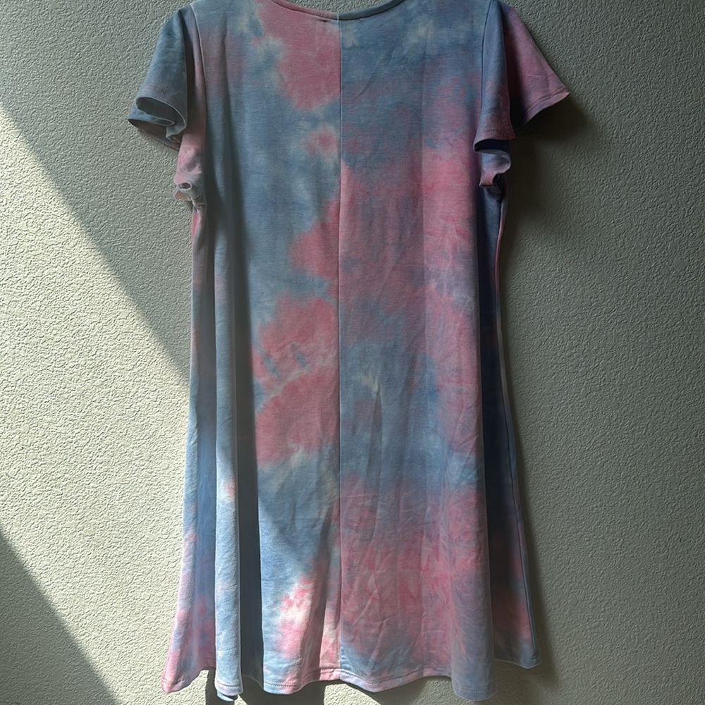 NWOT White Birch Tie Dye Dress Medium - Picture 5 of 6